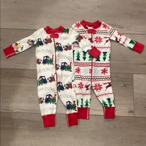 Hanna Anderson holiday onesies